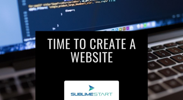 How much time does a website take to create